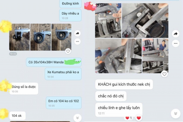 Khách Hàng Tiếp Tục Tin Tưởng Lựa Chọn Vòng Bi WANDA Sau Thời Gian Sử Dụng